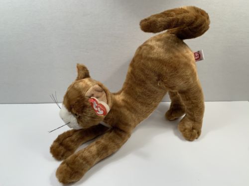 Ty Classic Stretch Tabby Cat 1999 Plush 13