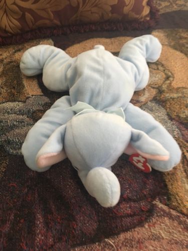 Ty Plush Elephant NWT Squirt ‘90s