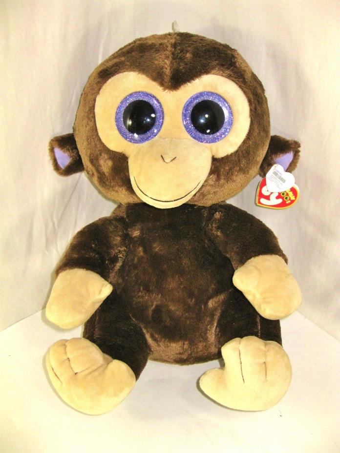 Ty Beanie Boos Coconut Monkey Soft Plush Toy - 16