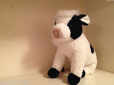 HTF *Jersey* ~ 1997 Ty Beanie Classic Cow ~Made in China~NHT!! Cute! WOW!!