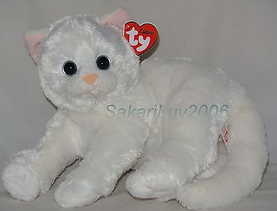 ty crystal white cat