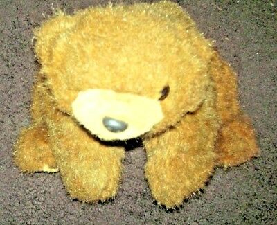 Ty Classic 1996 Brown Teddy Bear Baby Paws 12 Inches Long Laying Plush Animal