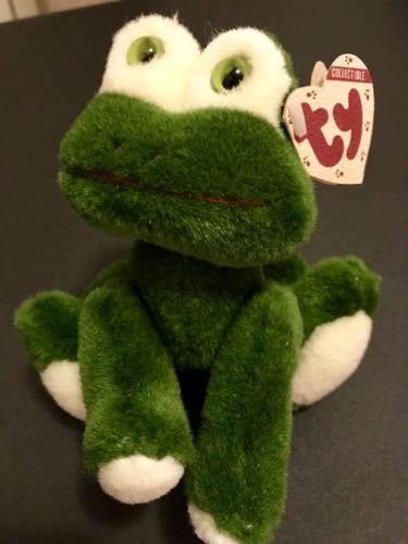 Ty Beanie Baby, Prince Frog, 1993, Please Read Description