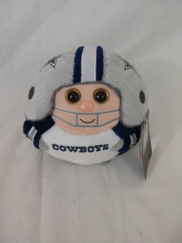TY NFL Beanie Ballz - Dallas Cowboys (regular size -5 inch) - MWMTs Ball Toy