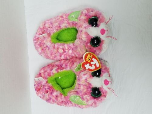 Ty Beanie Boos-Cat Slippers-Size Small