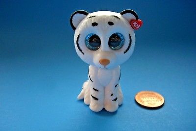 Ty Mini Boo PVC Figure Tundra White Tiger Figurine Blind Box  Series 2