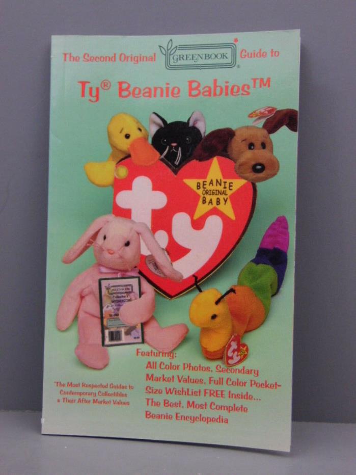 TY BEANIE BABIES GREENBOOK GUIDE VALUES COLOR PHOTOS WISHLIST RETIRED BATTY STEG