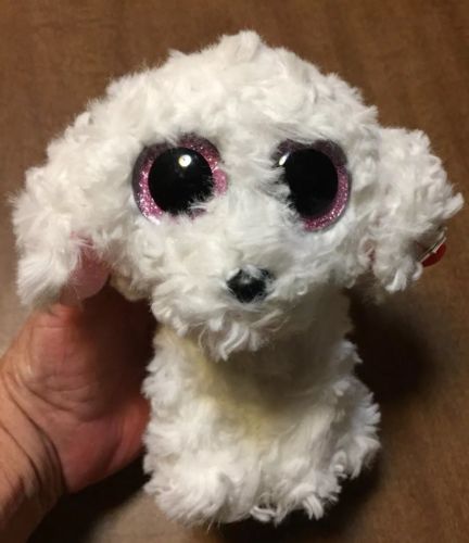 ty Beanie Boo Pippie the Curly White Dog 6