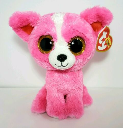 Ty Beanie Boo Gift Show Exclusive Pashun the Pink Chihuahua Dog 6
