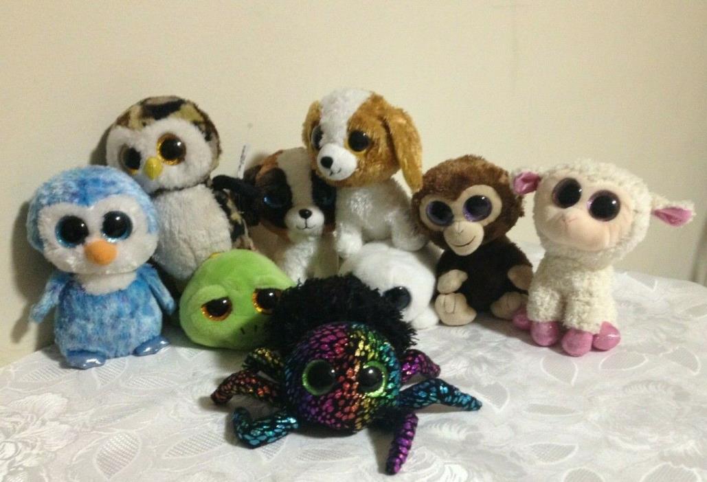 TY Beanie Baby Boos lot 6