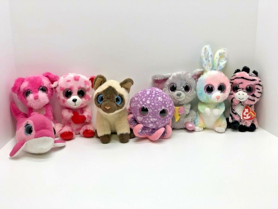 TY Beanie Boo’s Lot! Mixed Lot Of 8 TY Beanie Boo’s 6