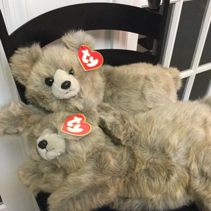 ATTIC PALS TY BEANIE BABIES LARGE LAZY CUBS