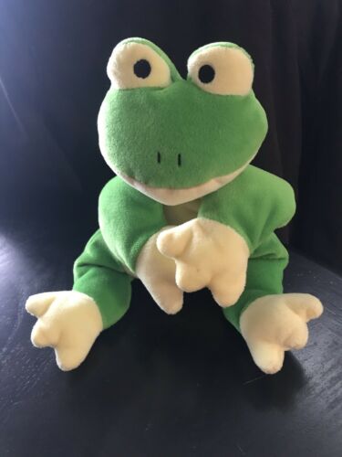 1997 ty pillow Ribbit the frog stuffed animal plush