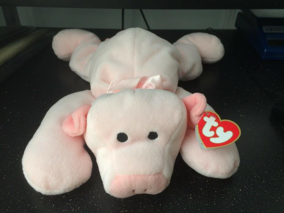 NWT Ty Pillow Pal Oink the Pig  Style 3005 14