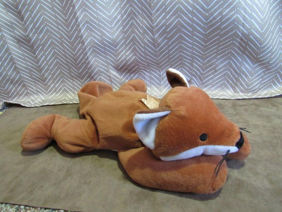 Ty Pillow Pal Fox Foxy Plush Stuffed Woodland Animal Cute