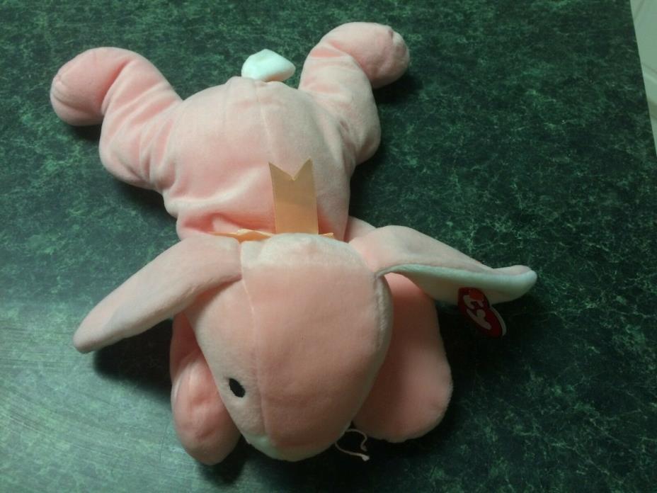 Ty Pillow Pals Carrots Bunny Rabbit Plush 13