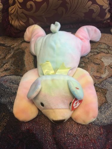 Ty Bear Sherbet Plush ‘90s NWT