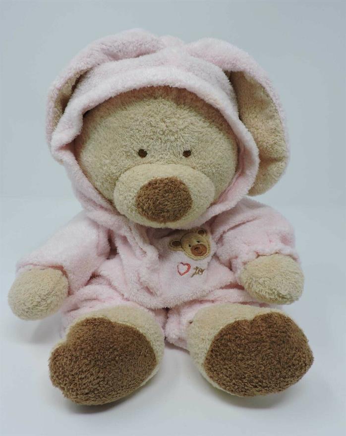 Baby Ty Pluffies PJ Bear Bunny Removable Pajamas Plush TyLux Love To Baby 12