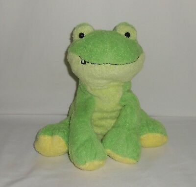 2006 Retired TY Pluffies Plush Frog Leapers with Factory Flaw