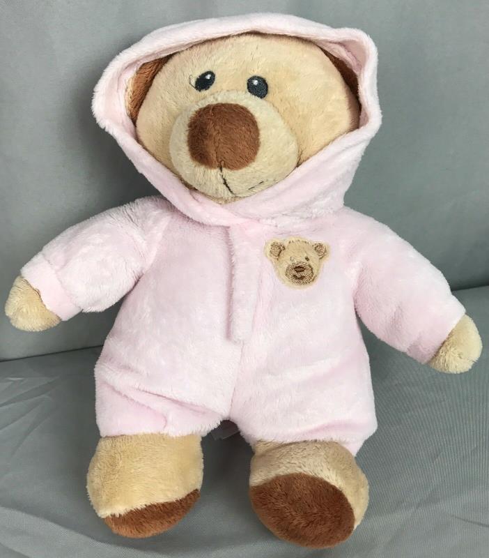 Ty Pluffies Pink Brown PJ Teddy Bear Pajama Baby Bear 2015 stuffed plush 10