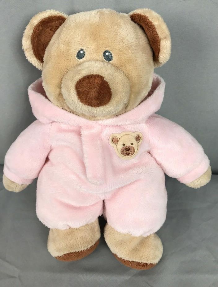 Ty Pluffies Pink Brown PJ Teddy Bear Pajama Baby Bear 2013 stuffed plush 10