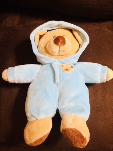 TY Blue Pajamas Bear PJ's  Baby Bear Blue
