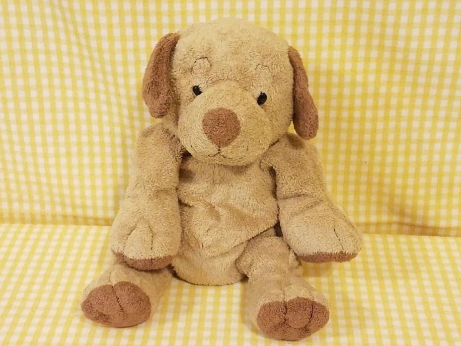 Ty Pluffies Puppers The Tan Pup Plush 2003 Euc 10” Soft Lovey Toy Plastic Eyes