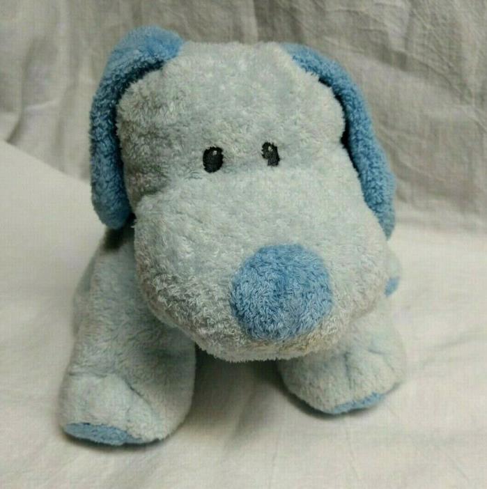 TY Pluffies Baby Whiffer Dog Plush Puppy Blue Stuffed Animal Beanie Toy 2006