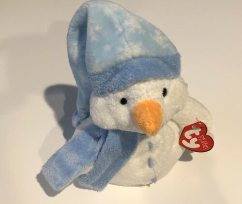 TY Pluffies WINDCHILL Snowman Plush 2004 8
