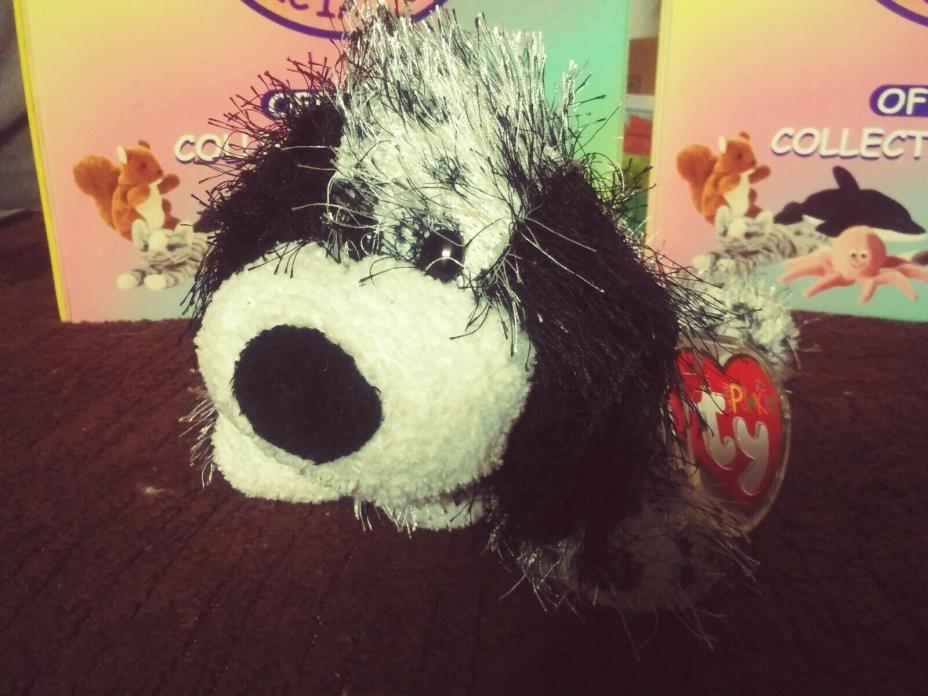 TY Punkies FUZZY POLKA-DOT PUPPY DOG 8