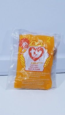 TY Teenie Beanie Babies / 1998 McDonalds # 2 BONGO New In Bag