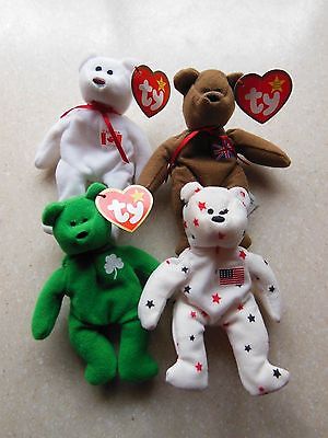3 Teenie Beanie Babies