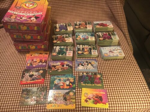 Huge Lot Ty Beanie Baby Trading Cards Great Clean Condition! Bears Dogs Rare