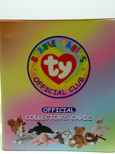 BEANIE BABIES COLLECTORS CARDS AND BINDER