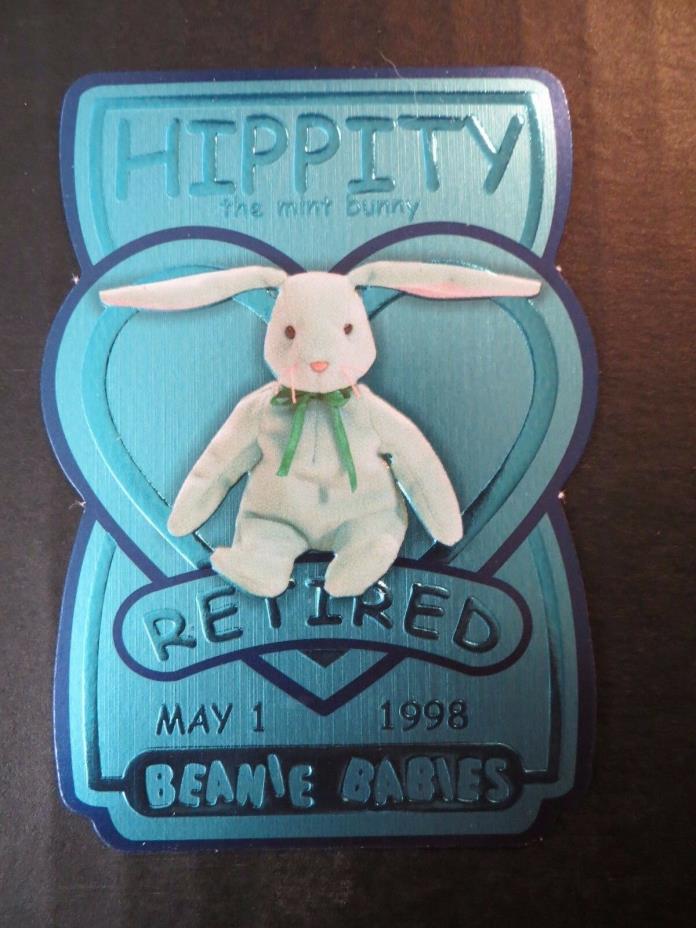 Ty Beanie Babies BBOC Series III S3 Limited Edition Teal RETIRED Hippity Card 9