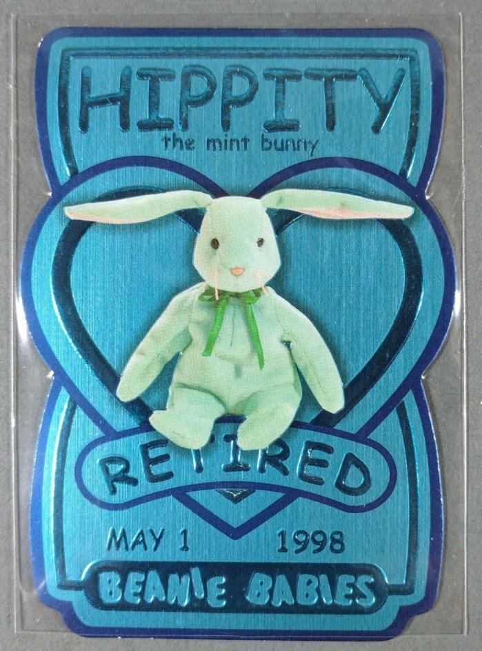 Ty Beanie Baby Series III ~ Retired Teal Hippity The Mint Bunny 19514/20160