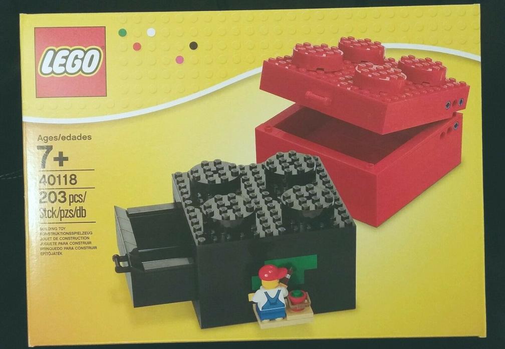 LEGO (40118) Buildable Brick Box 2x2 - 203 Pcs - Brand new and sealed