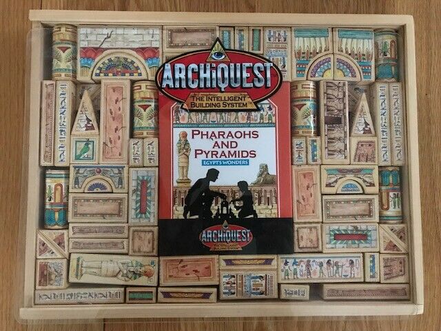 ARCHiQUEST by Shure Egyptian Pharoahs and Pyramids Architecture Wood Blocks