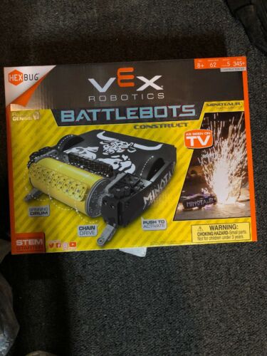 Hexbug Vex Robotics Minotaur BattleBots 345+ pieces 406-5604