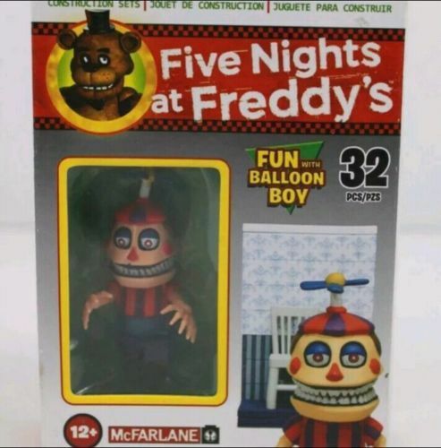FNAF Fun with BALLOON BOY Five Nights at Freddys Buildable Construction Set