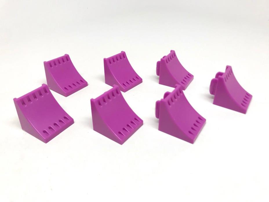 7 Rokenbok Purple Bumper Curved Pieces