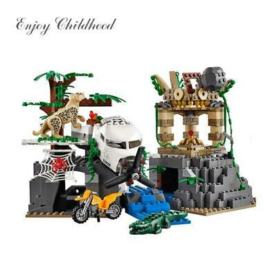 02061 City Series Exploration of Jungle Building Blocks Set 60161 Educational ..