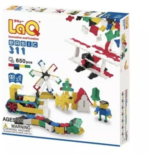 LaQ 650 pcs Innovative And Creative Basic 311  15 in 1 NEW