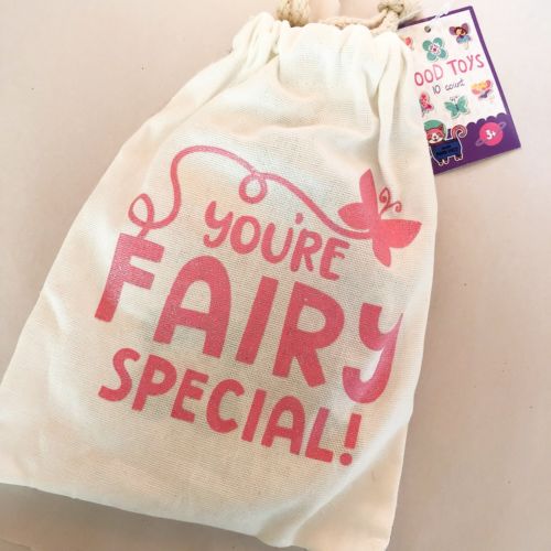 Target Dollar Spot Fairy Special Valentine Toy Play Set Wooden Figures