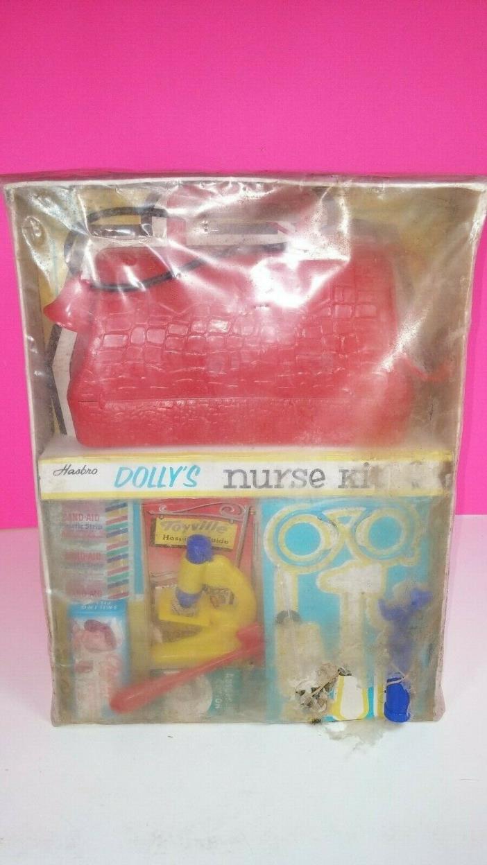 1950's Hasbro Dolly's Nurse Kit Doctor Playset New in Original Box