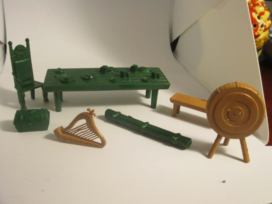 Marx 1950s Robin Hood Playset 4719 Accessories