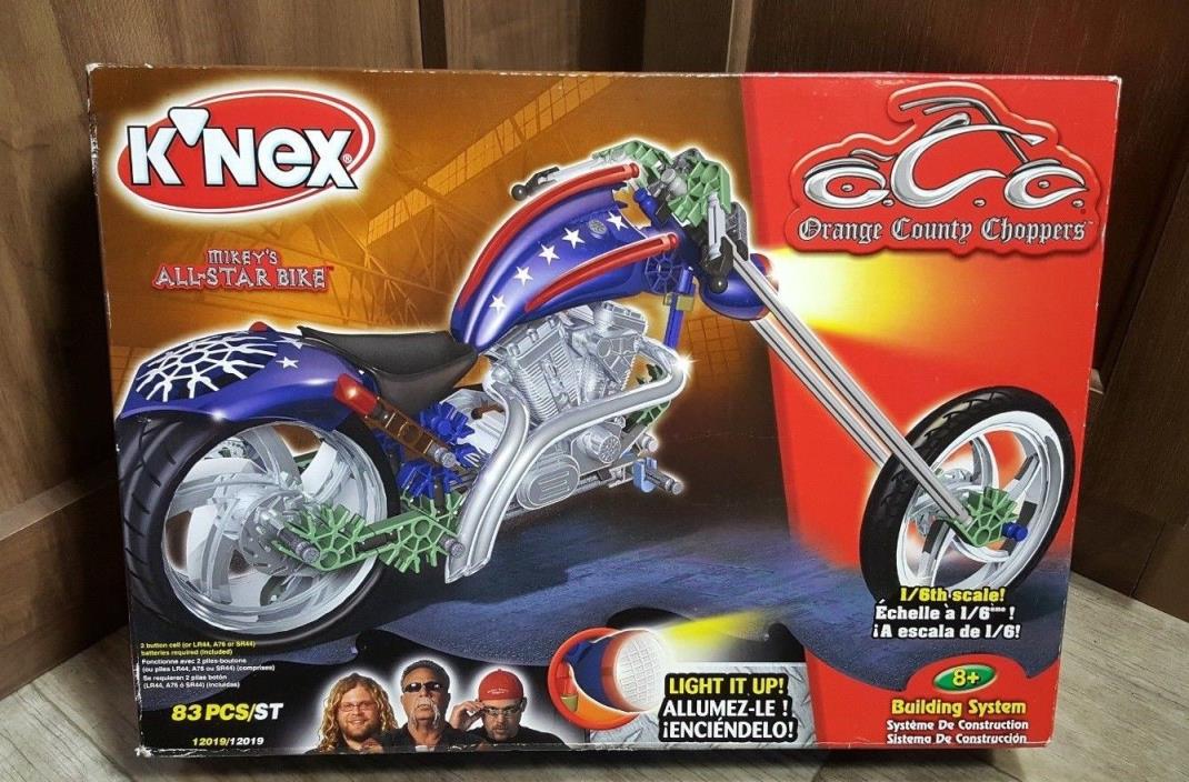 K'Nex Mikey's All-Star Bike 1/6th Scale 12019 OCC knex