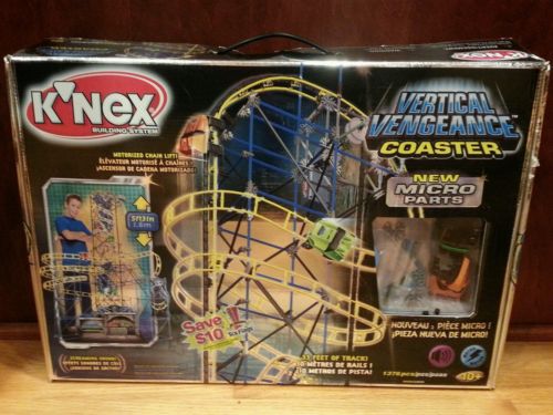 KNEX Building System VERTICAL VENGEANCE Coaster 33 FT Micro Parts 50080