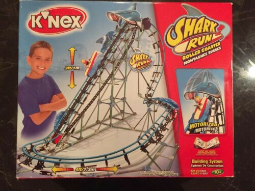 New In Box K'Nex Shark Run Roller Coaster 13057/11592