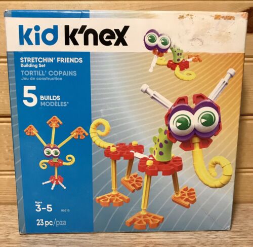 ??NEW Kid K'NEX Stretchin' Friends Building Set 23 Pcs Toy Set